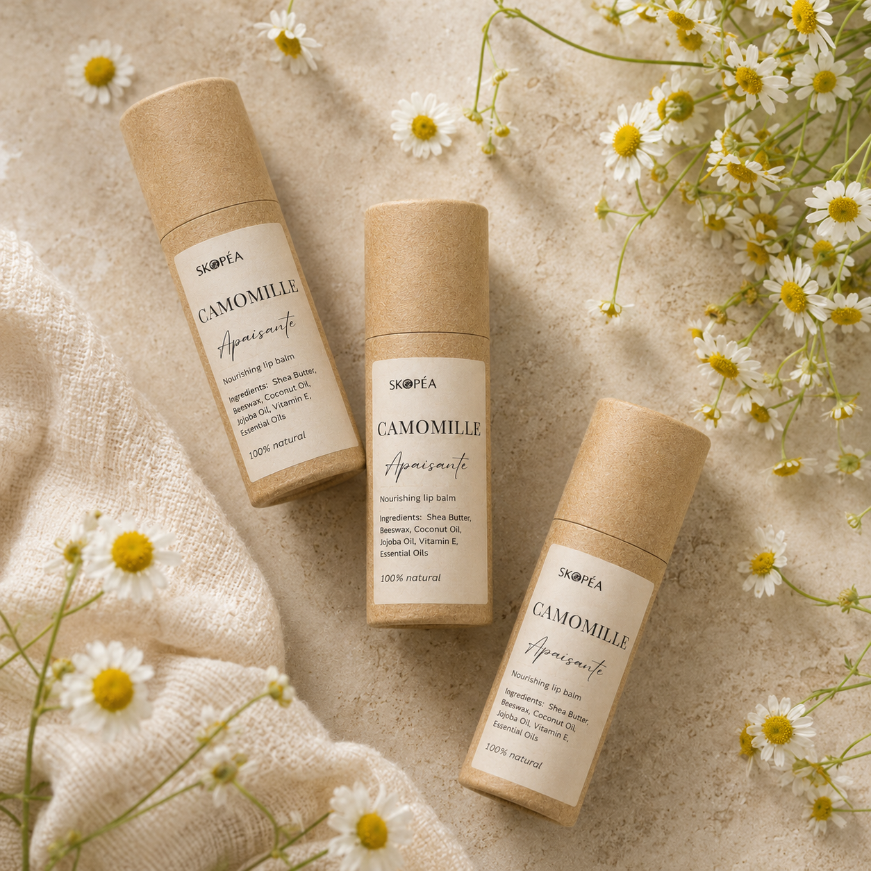 Camomille Apaisante Chamomile Lip Balm