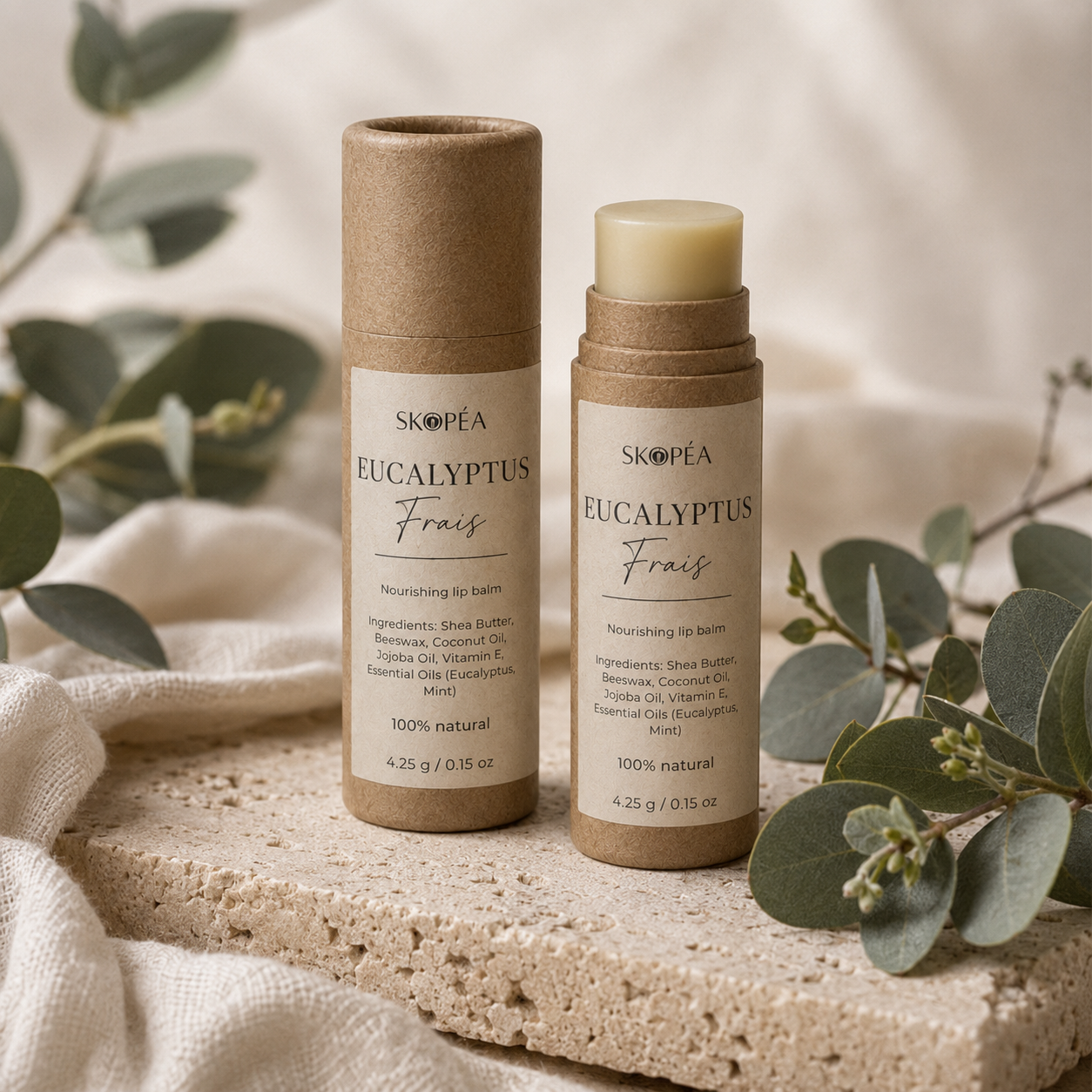 Eucalyptus Frais Natural Lip Balm