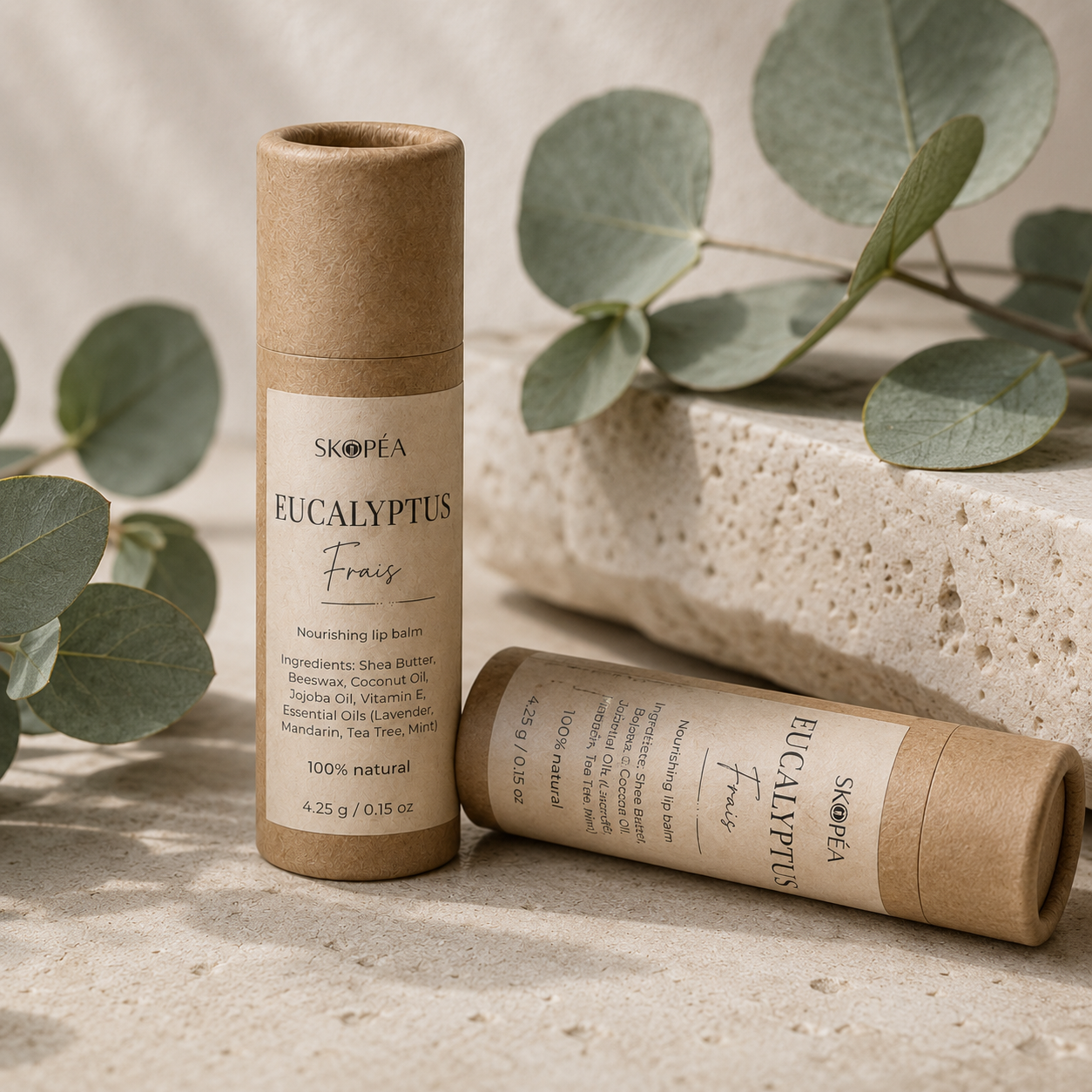 Eucalyptus Frais Natural Lip Balm