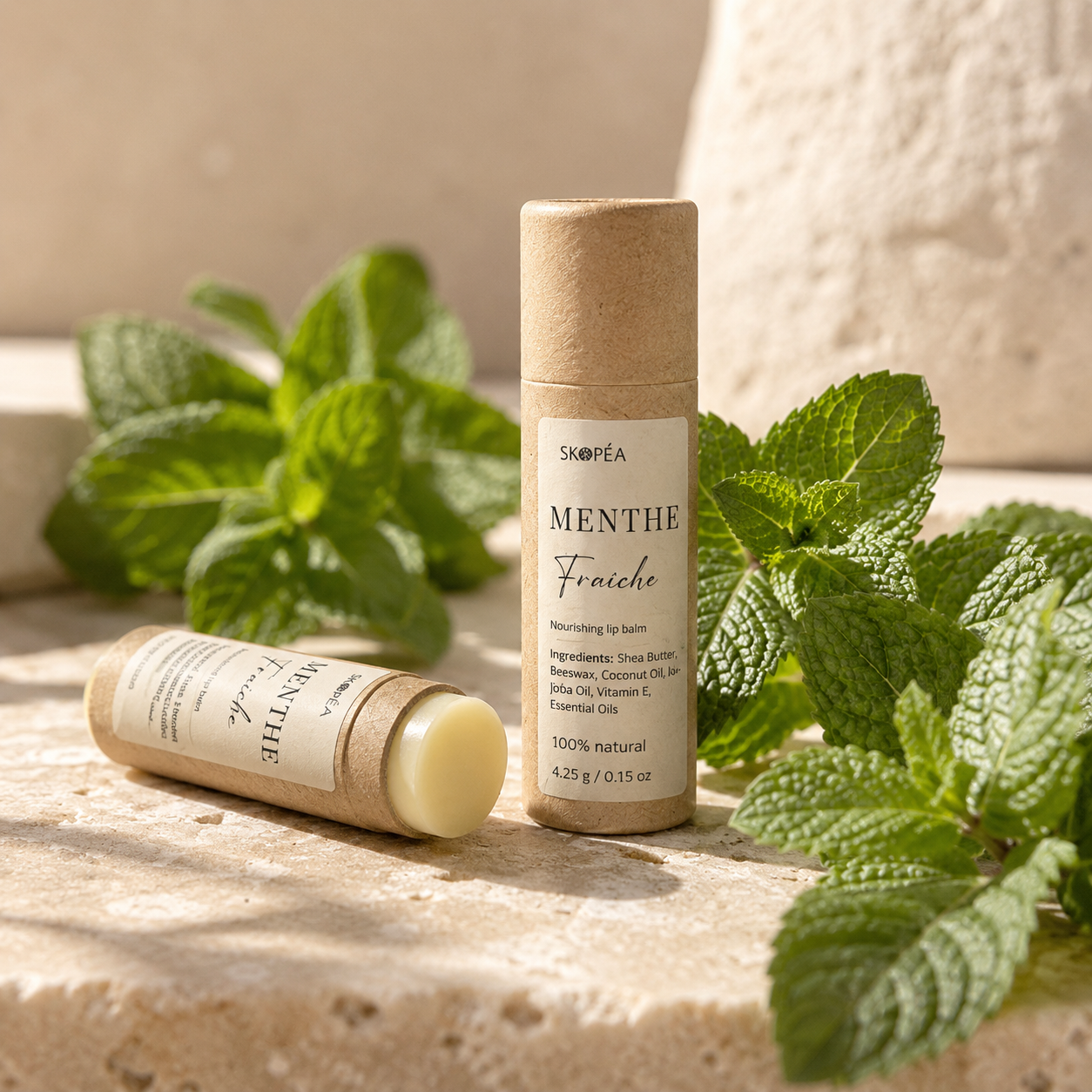 Menthe Fraîche Natural Mint Lip Balm