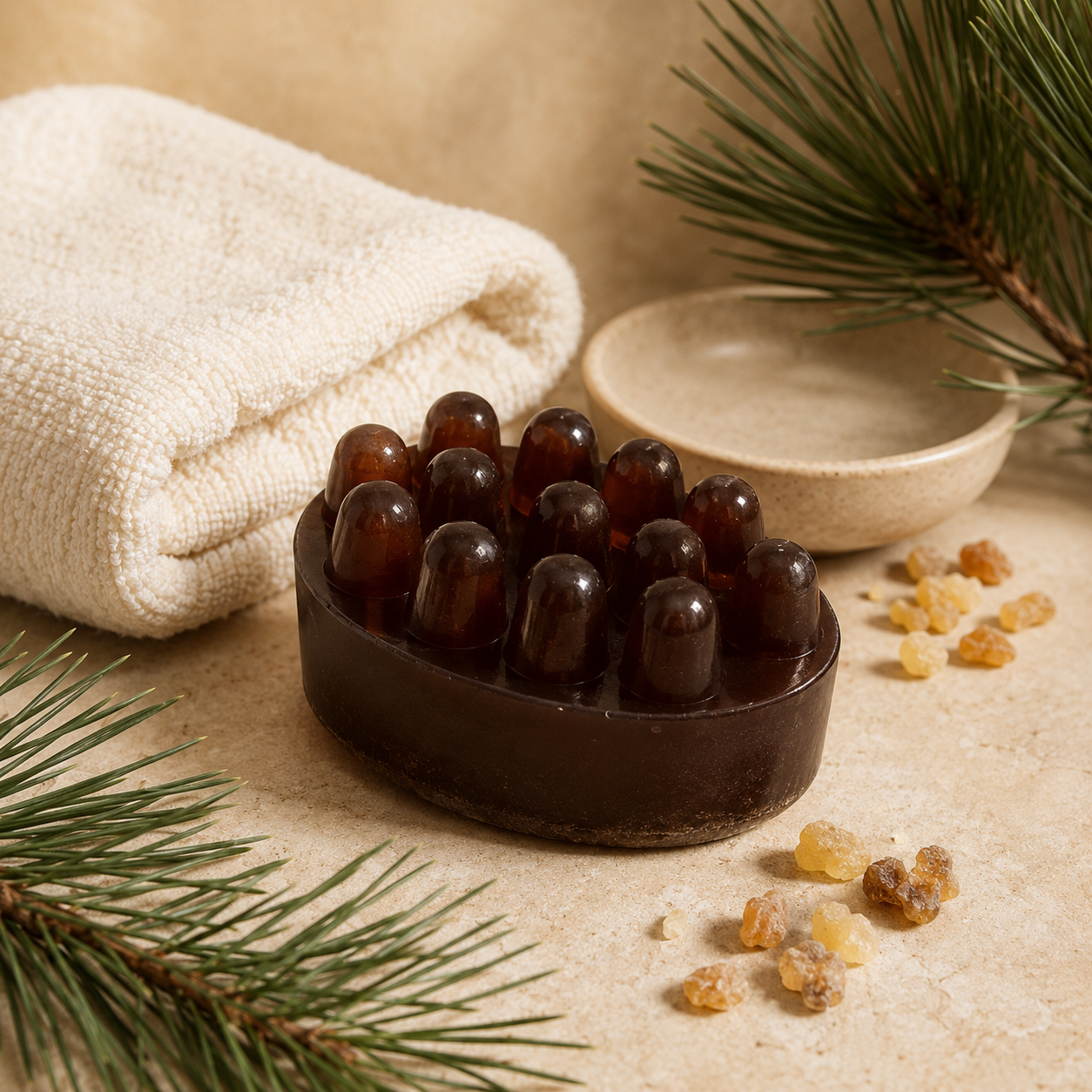 Forêt Sacrée Botanical Massage Soap