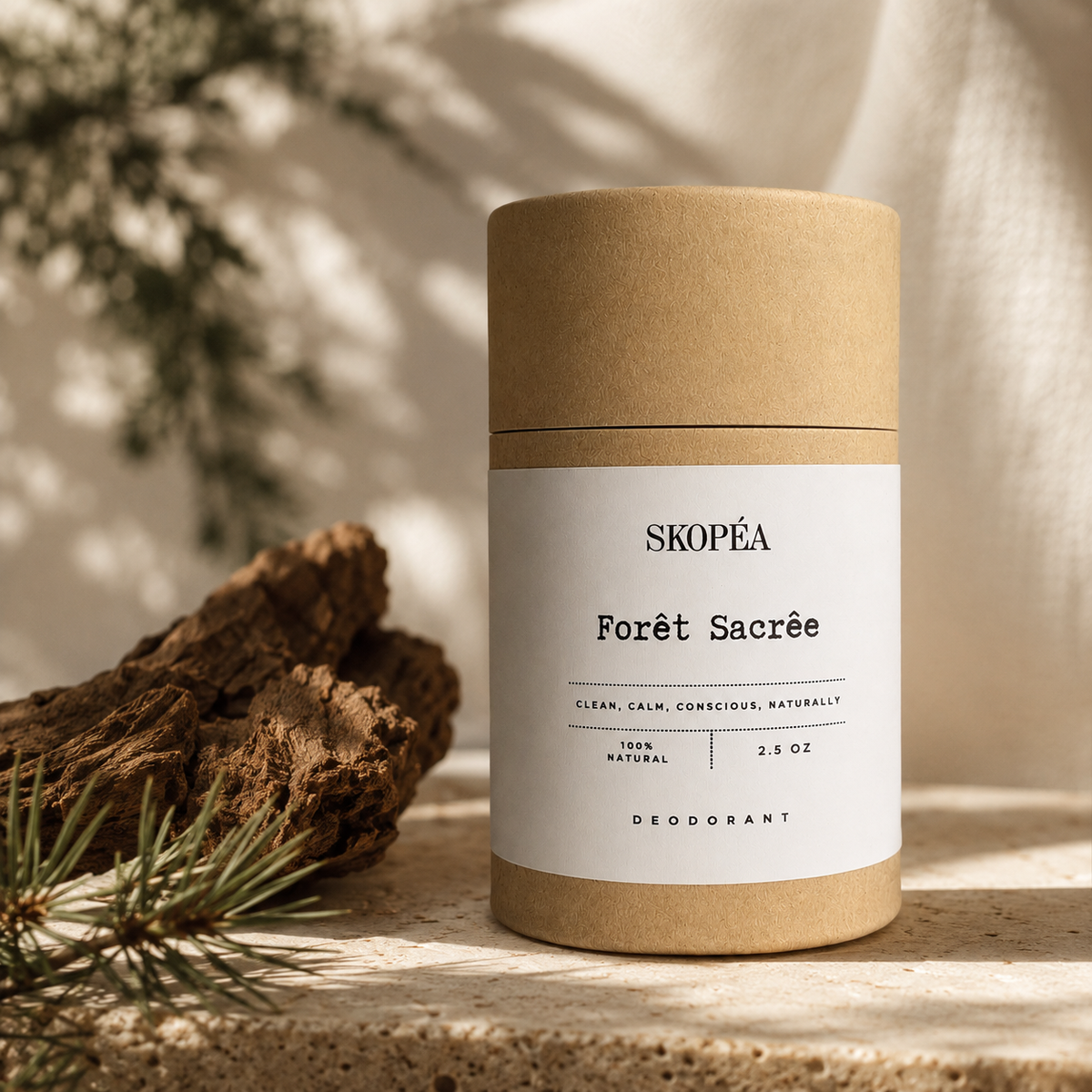 Forêt Sacrée botanical natural deodorant by Skopéa